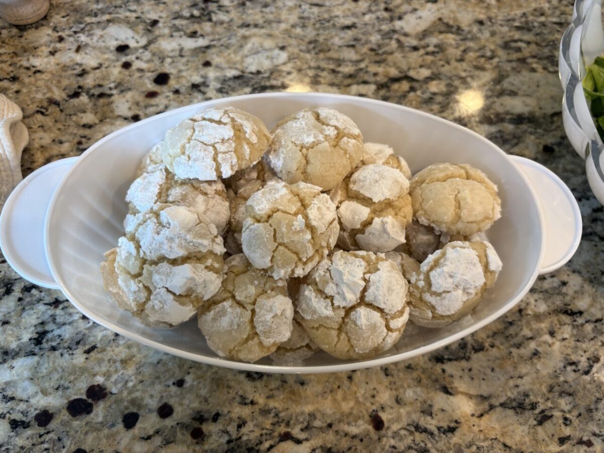 Lemon cookies packaged for a heartfelt thank you gift